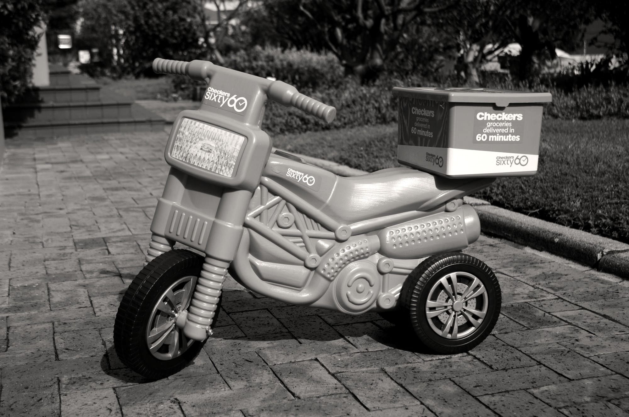 The Checkers Sixty60 Delivery Bike Is Smart Brand Building