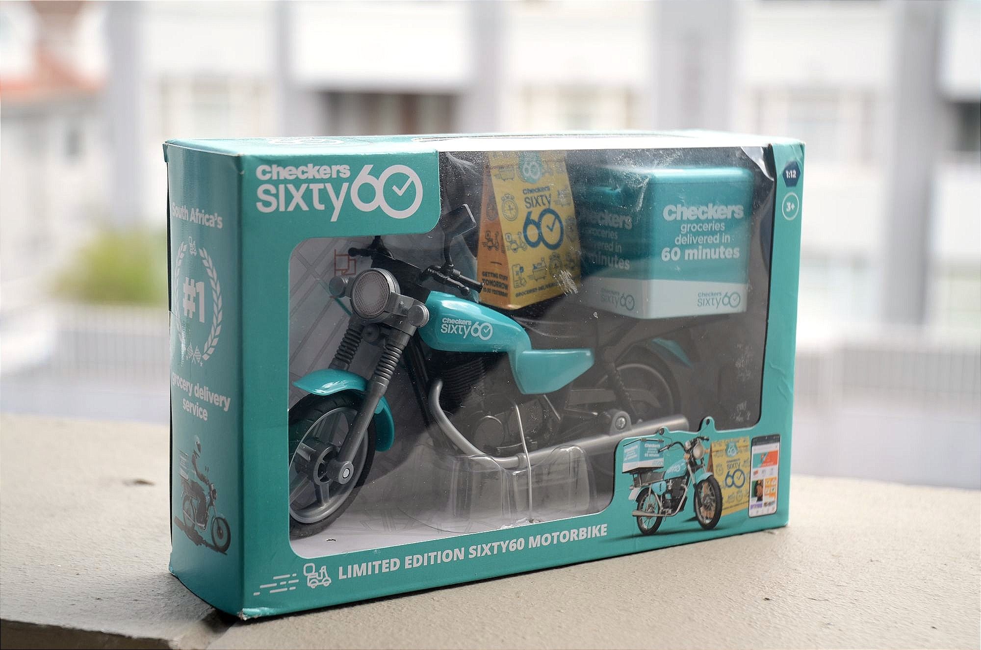 The Checkers Sixty60 delivery bike is smart brand building
