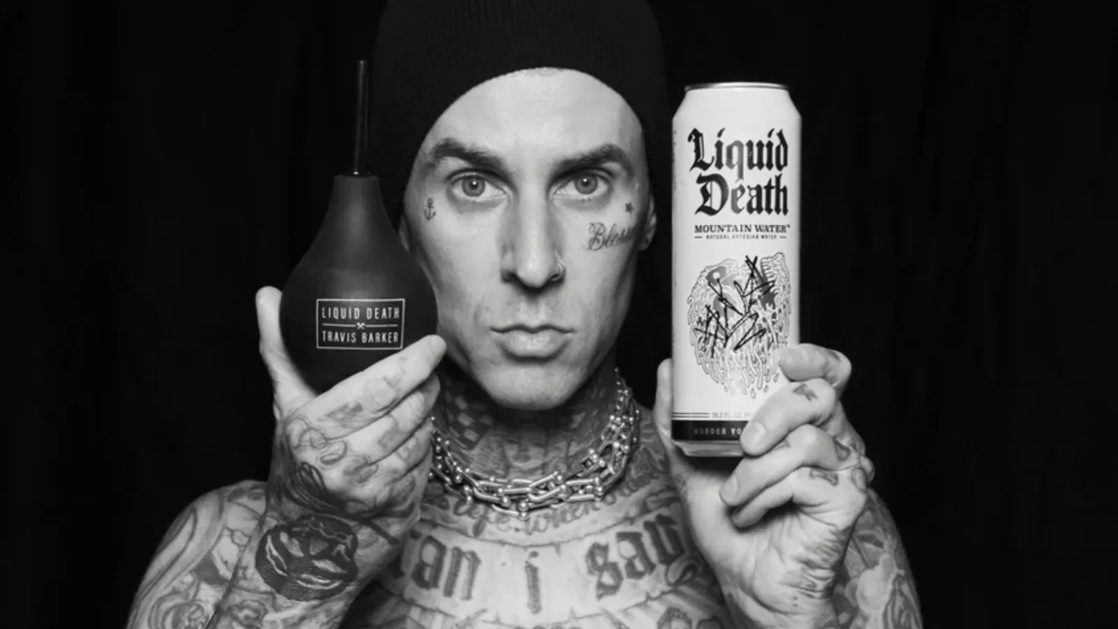 Water brand Liquid Death gives the last rites to health drink clichés