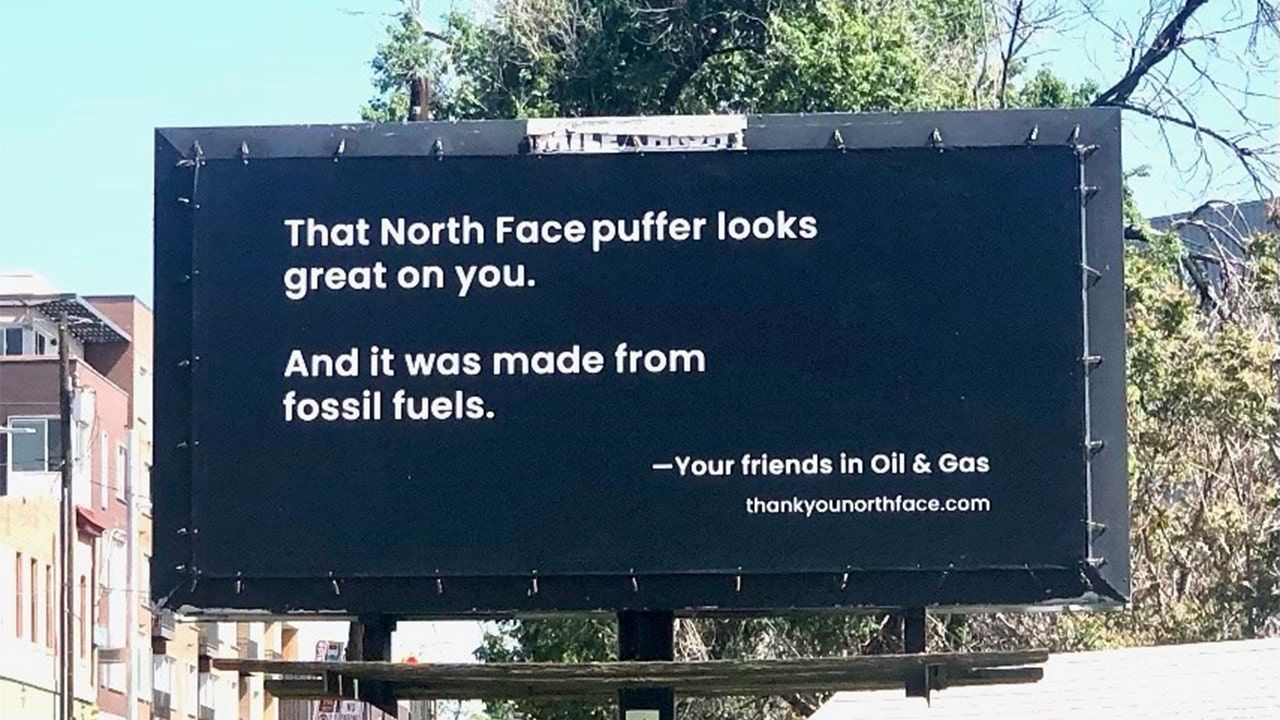 North Face gets trolled by oil and gas industry