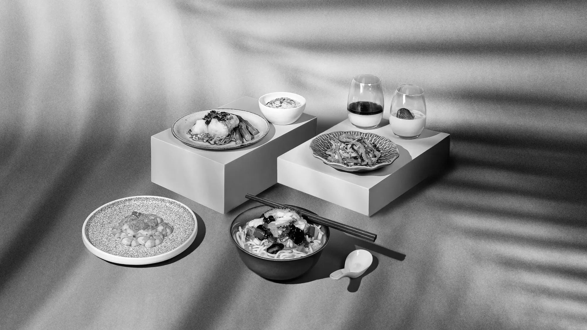 Airlines using fine dining as a differentiator