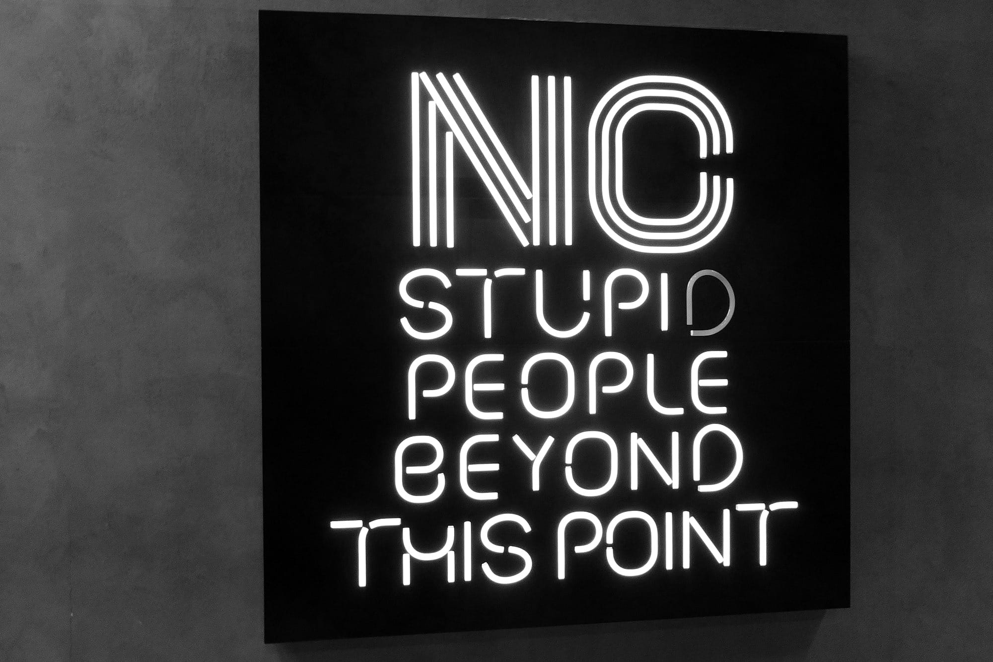 How to tell if your company is stupid