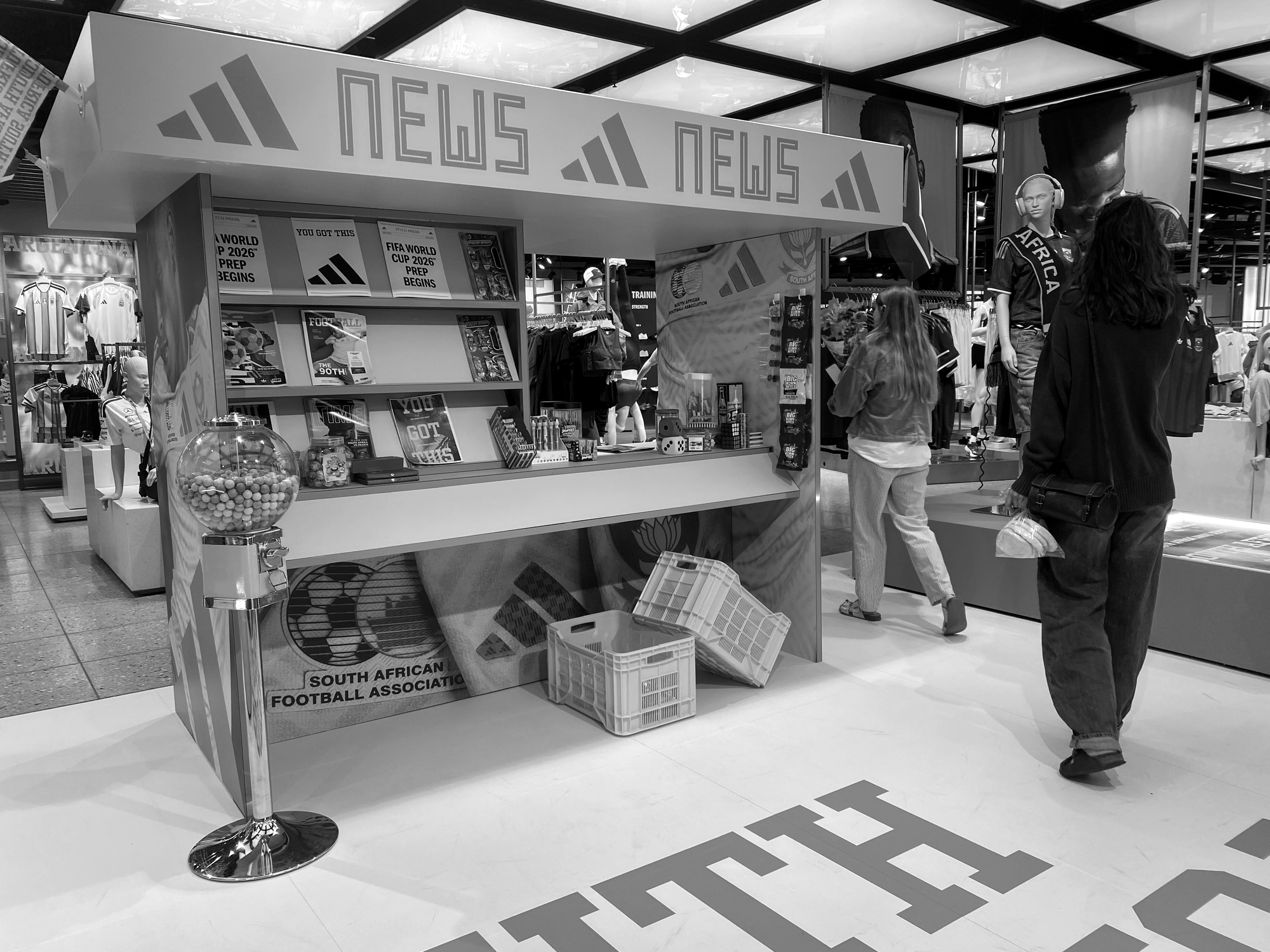 FIFA World Cup kits land at the Waterfront